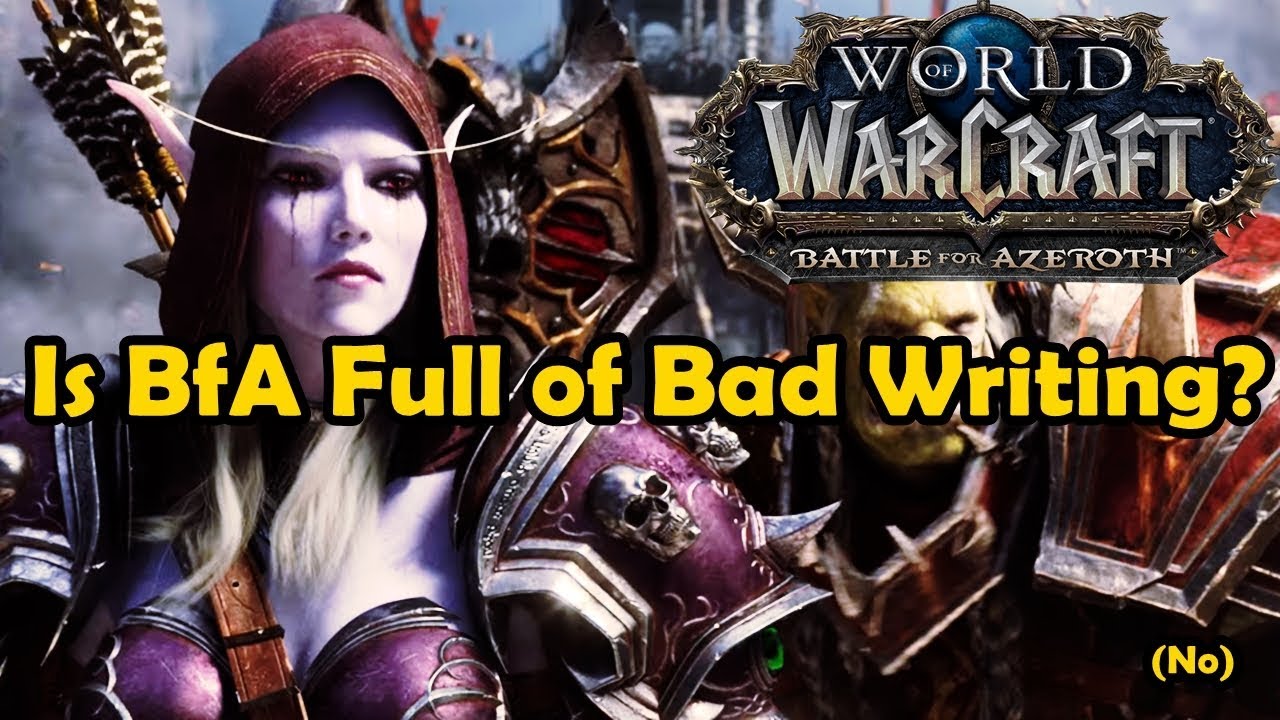 Is BfA Full of Bad Writing? Discussion Topic
