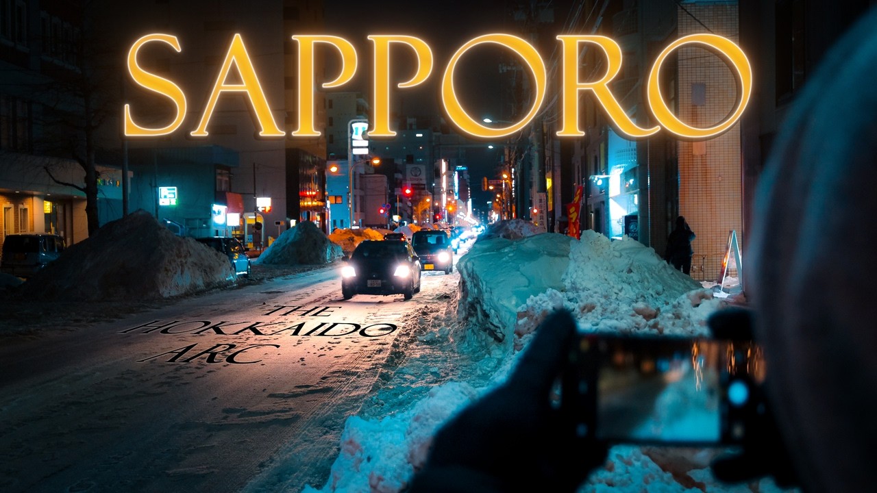 JAPAN'S SNOWIEST CITIES | Sapporo & Otaru  | Cinematic Travel Vlog | Hokkaido Arc