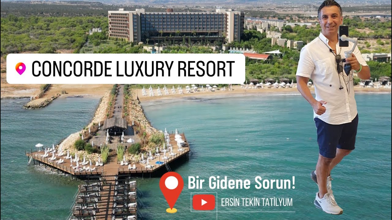 Concorde Luxury Resort Bafra KIBRIS ( Casino, Spa ve Convention Center)  Kısa görüntüler ile..