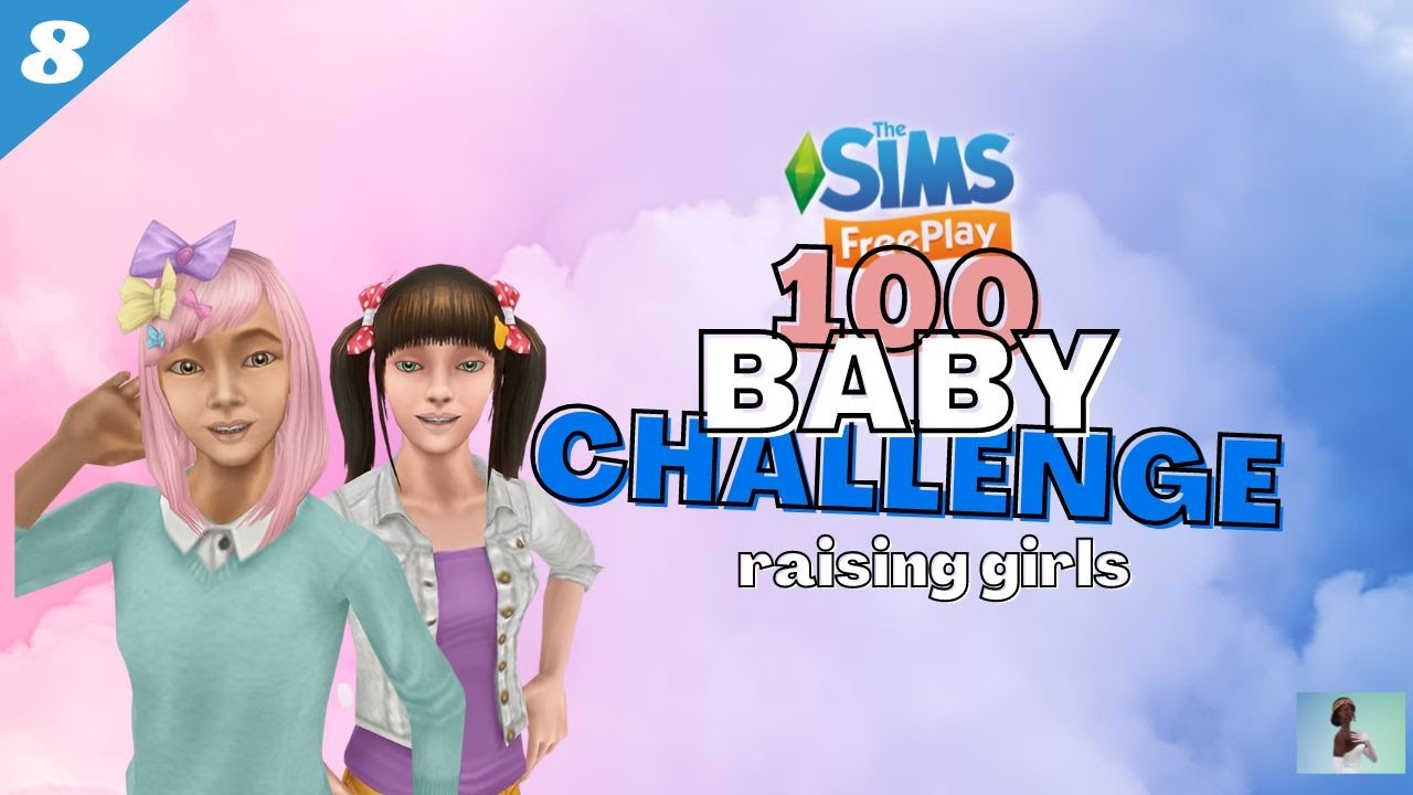 100 Baby Challenge but LJ is raising girls || The Sims Freeplay || Jewell Simmer