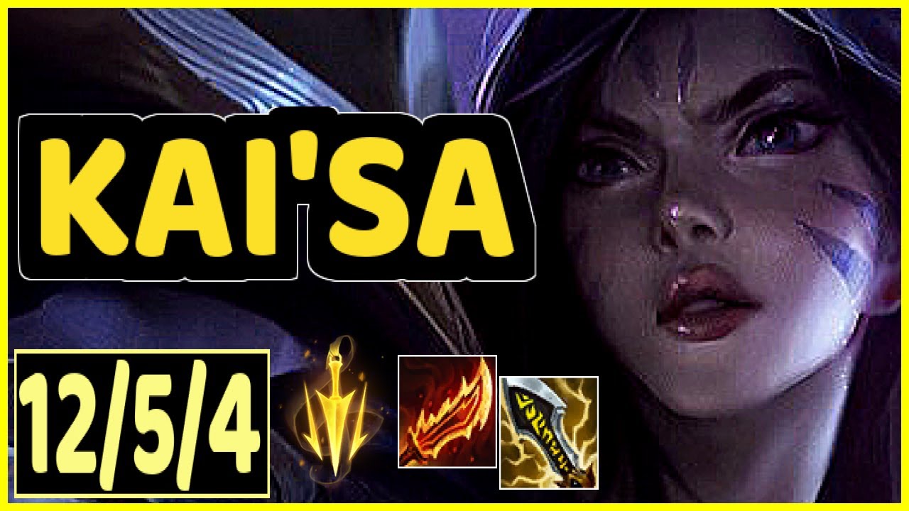 ADC Challenger VOD 10CSPM Gameplay - Kai'Sa vs Lucian | 12/5/4