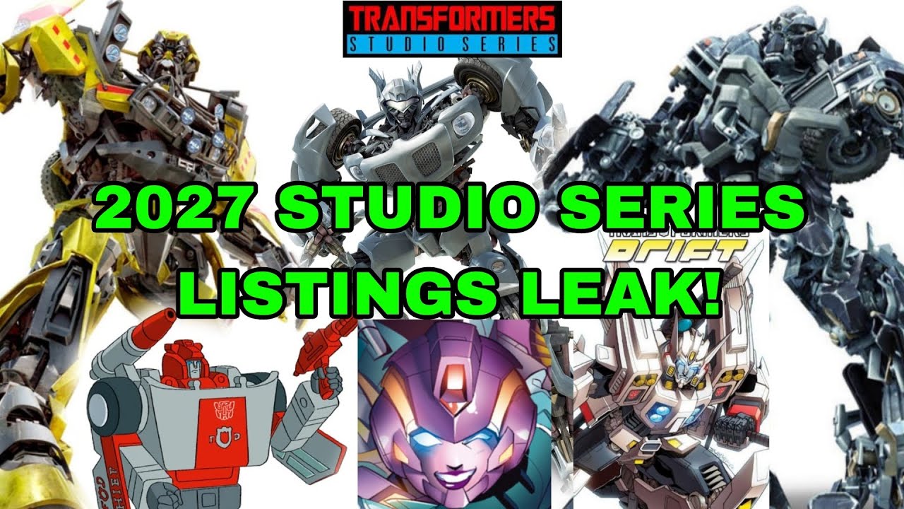 Утекла информация о сериале TRANSFORMERS STUDIO SERIES 2027 года! Комиксный Оптимус, Джаз из 07, ...