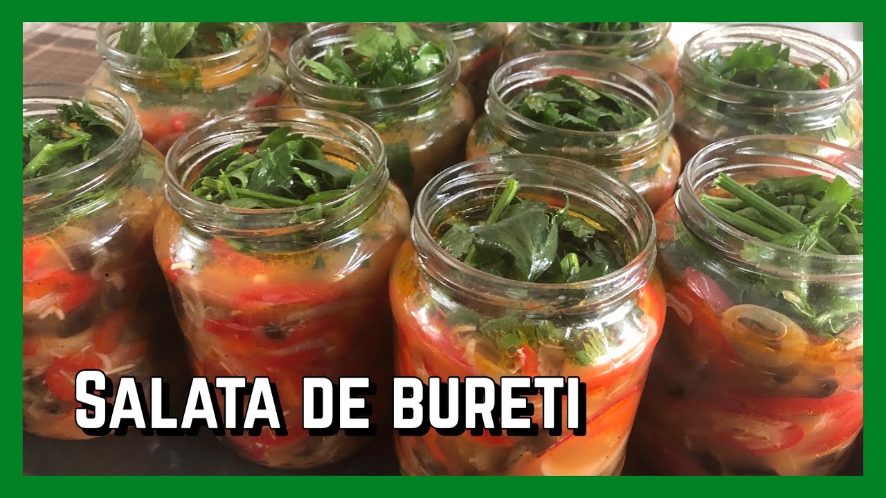 Salata de bureti(opintici,ghebe) pentru iarna | PASSION