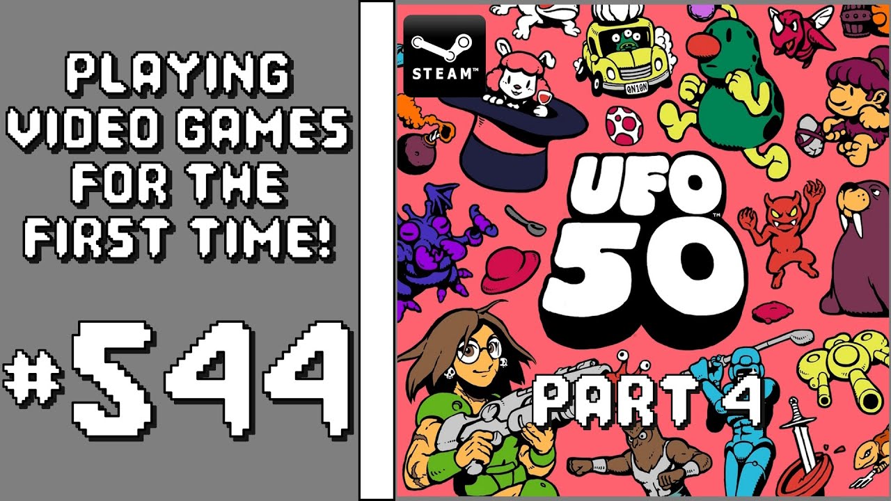 Playing Video Games For the First Time! #544: UFO 50 (Part 4)