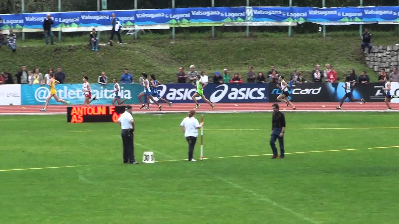 Borgo Valsugana 2014 finale cadetti 2000 metri