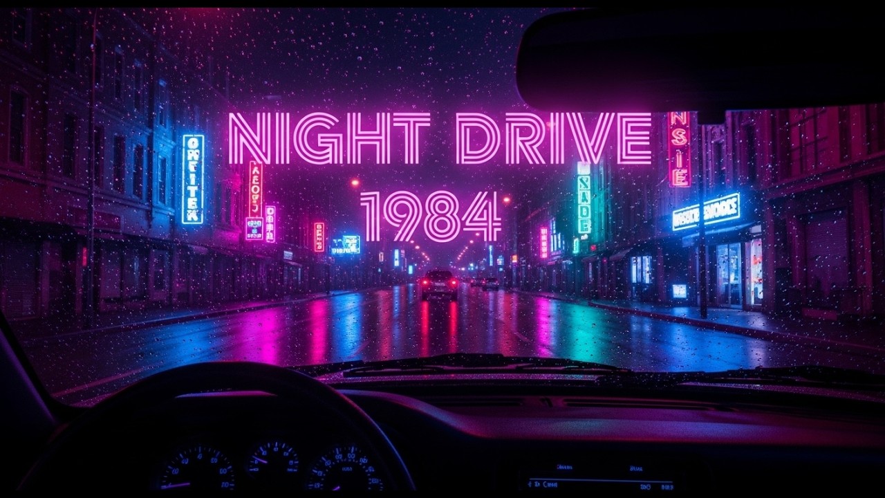 Night Drive 1984 - Silent Neon Streets