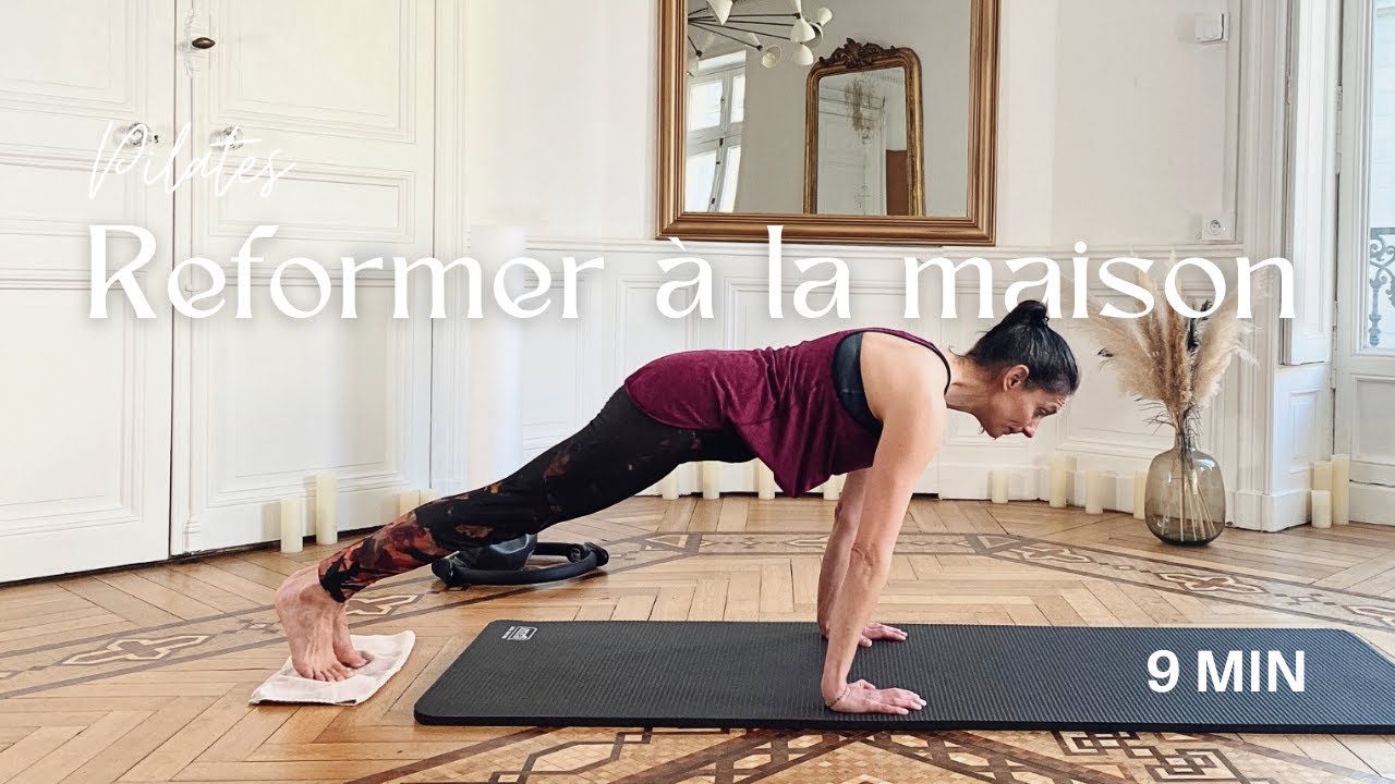 5 exercices de Pilates Reformer à faire à la maison