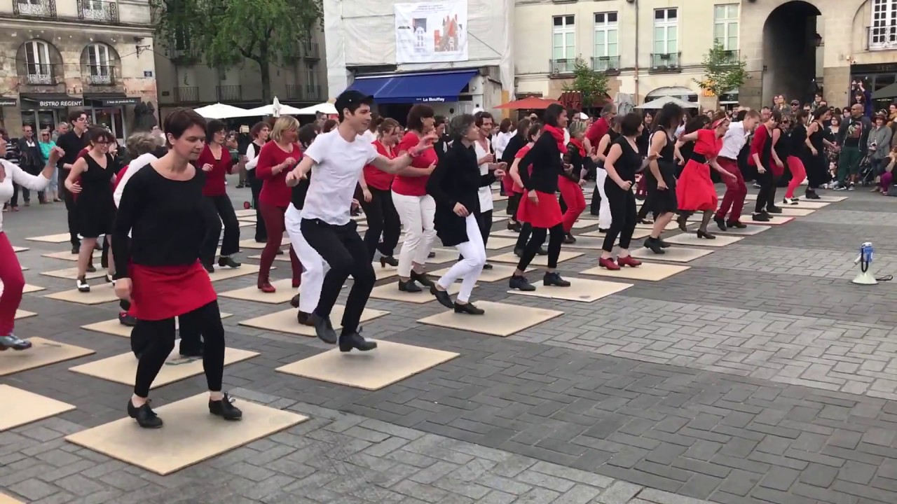 Flash mob - Jour 1, Festival mai 2018 - Les Claquettes Associées - Nantes (44)