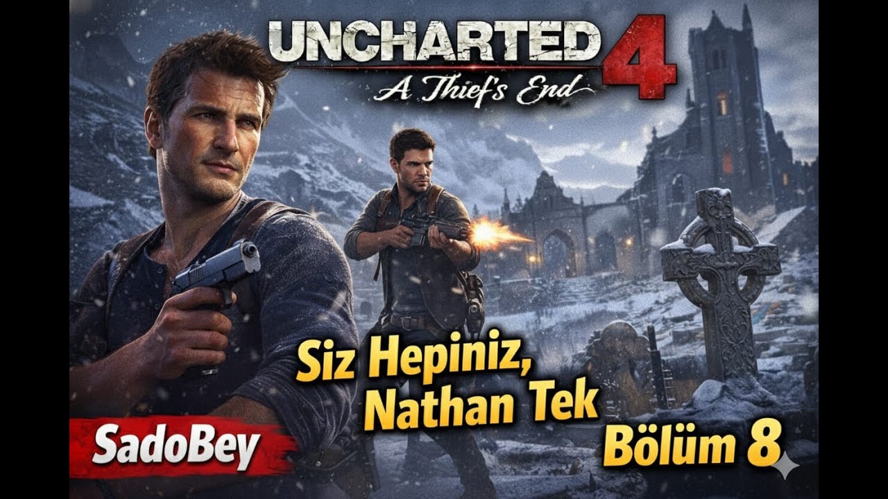 ​🏴‍☠️ UNCHARTED 4 | Bölüm 8: Siz Hepiniz, Nathan Tek!
