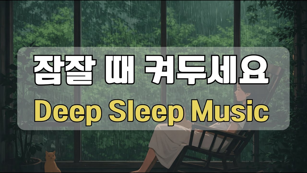 8시간 통증 완화 음악 #04🩹 통증 완화 3.0Hz 델타파, 바이노럴 비트, 신체 이완과 숙면을 위한 음악 (10분뒤 화면 꺼짐)