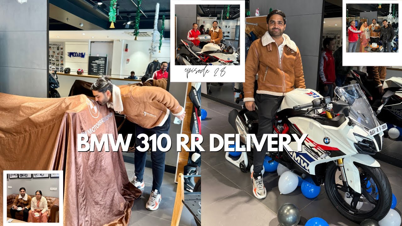 BMW G310 RR Bike Delivery | First Sports Bike | BMW Motorrad Delhi