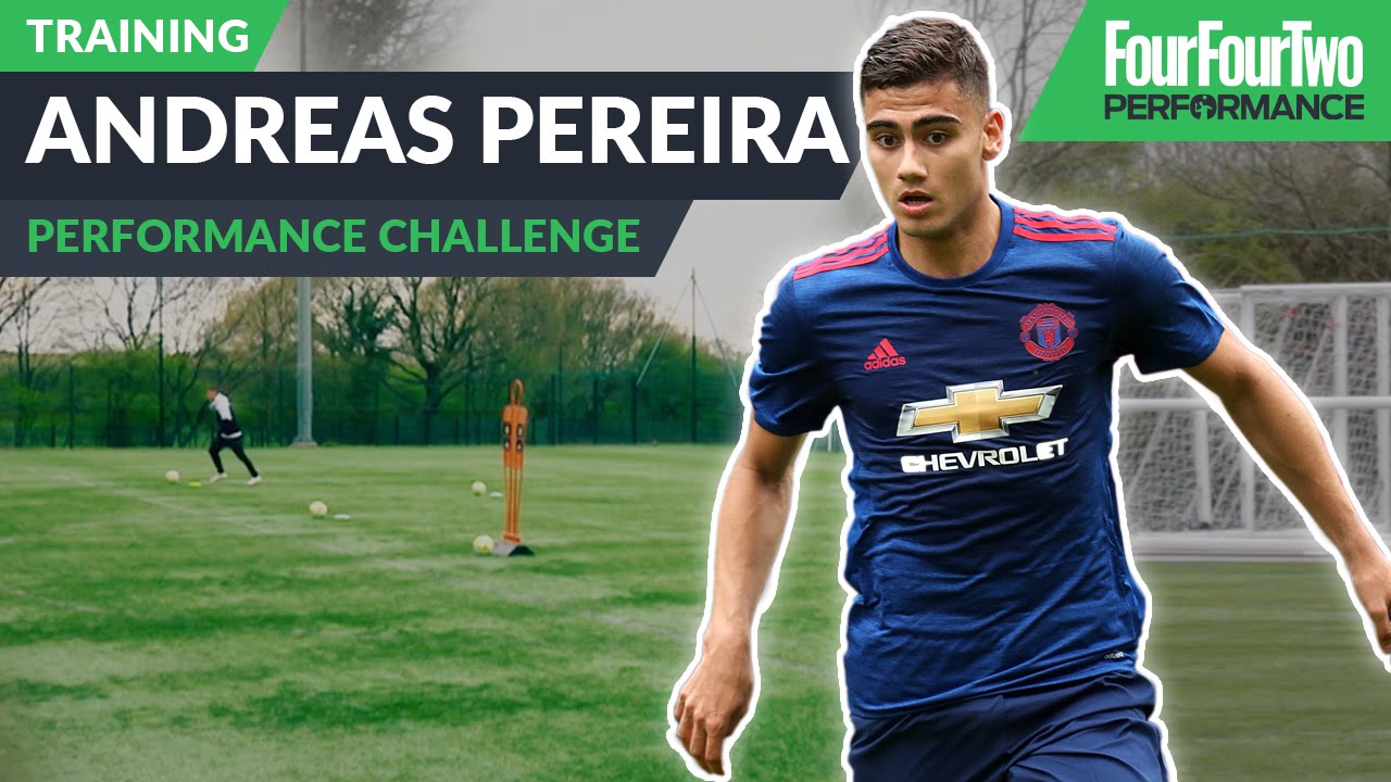 Andreas Pereira takes the FourFourTwo Performance Challenge