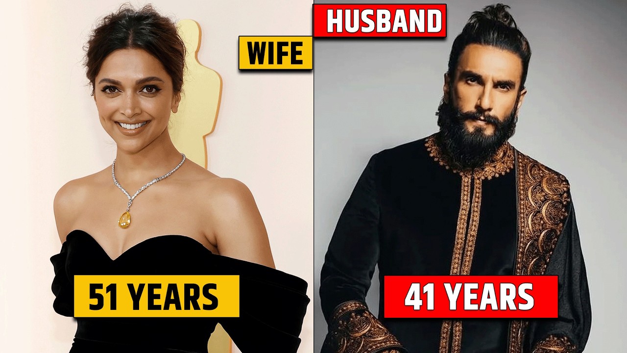 20 Shocking AGE Difference of Bollywood Couples | Indian Couple Age Gap | Shahrukh, Ranbir, Akshay