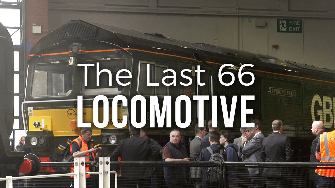 The Last Class 66 Locomotive | GBRf Train Naming Ceremony (#66779)