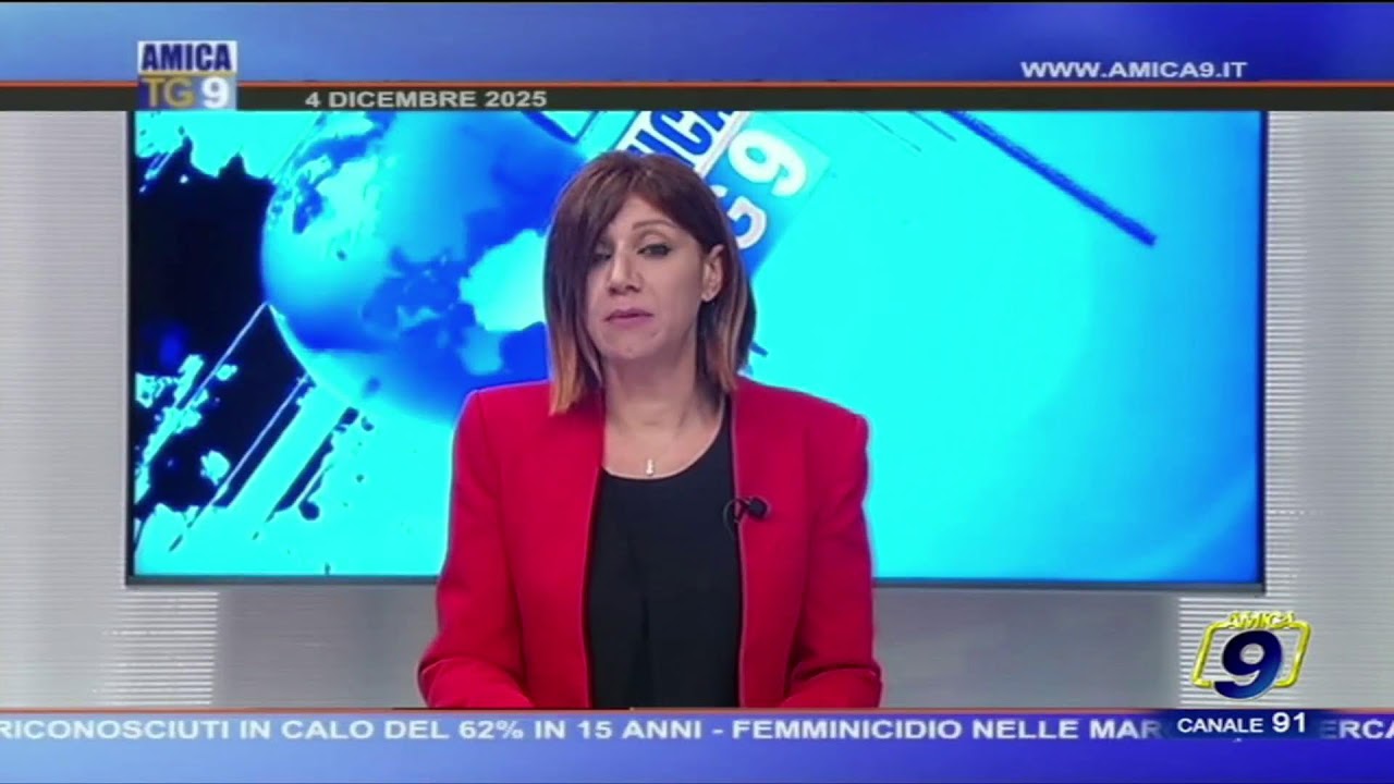 IN DIRETTA - TG9 LIVE 04/12/2025