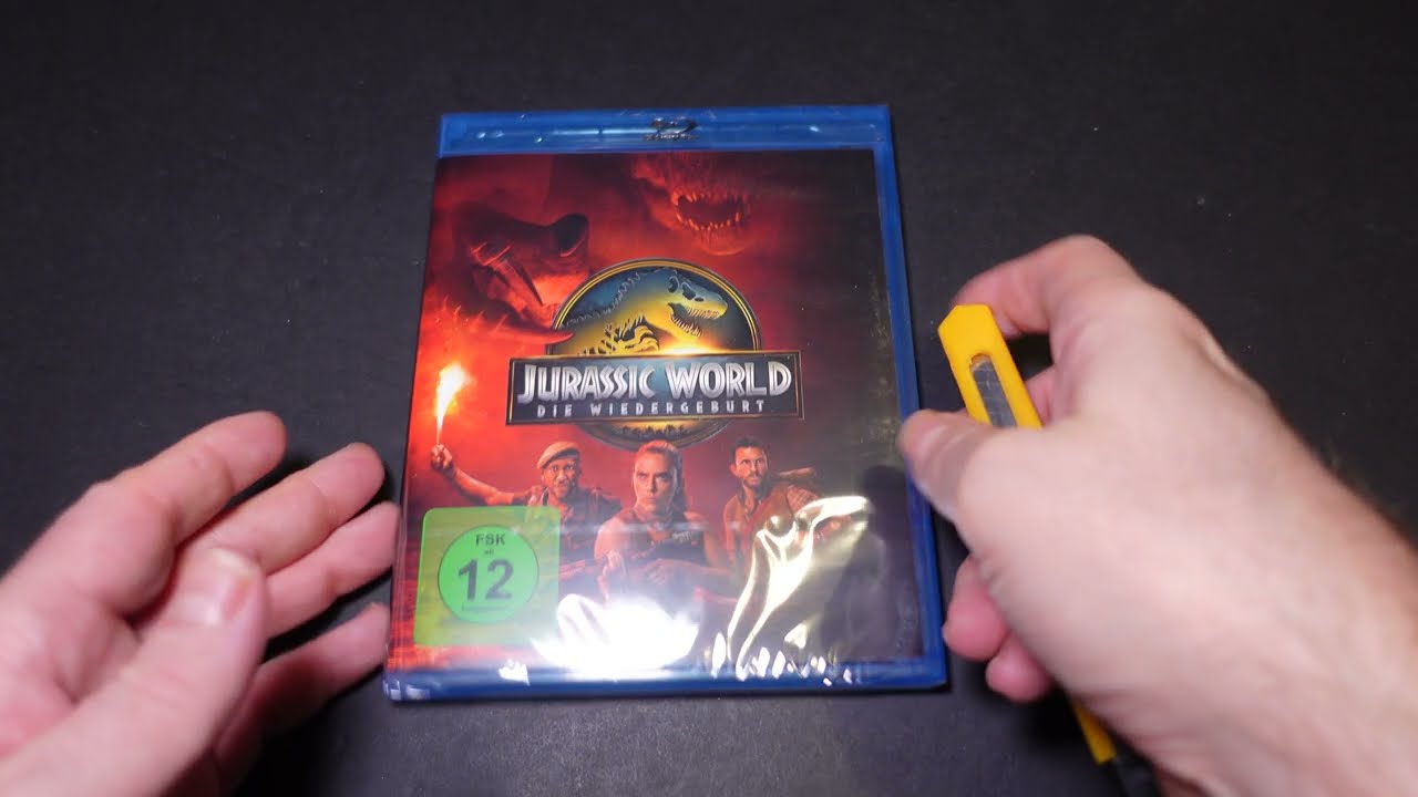 Jurassic World: Die Wiedergeburt 2024 Blue ray Unboxing