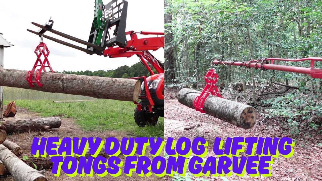 Heavy Duty Log Lifting Tongs From Garvee