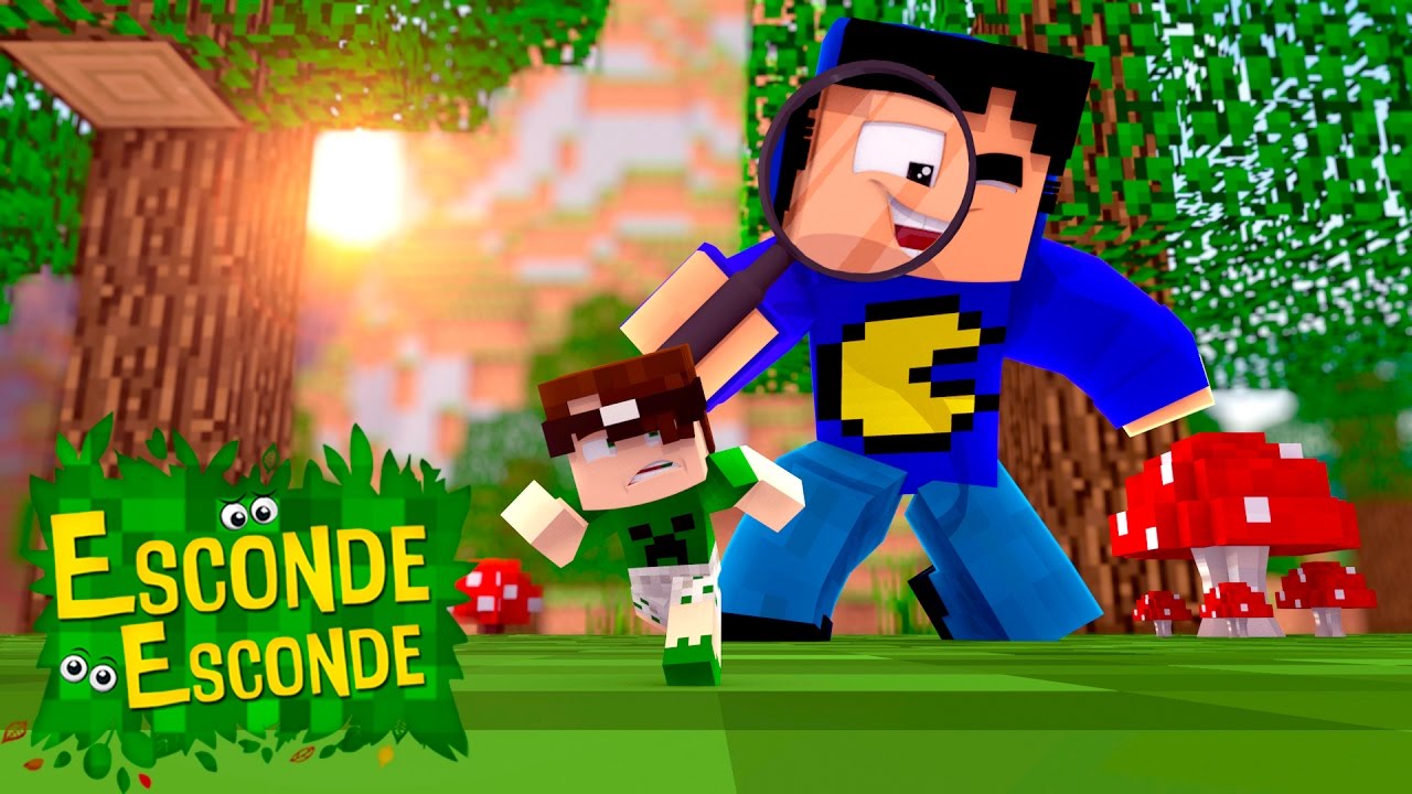 Minecraft: YOUTUBERS PEQUENOS! (Esconde-Esconde)