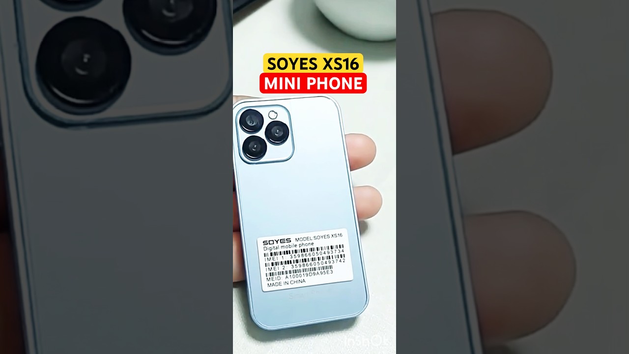 SOYES XS16 HP Android Murah #miniphone #hpmini #soyesxs16