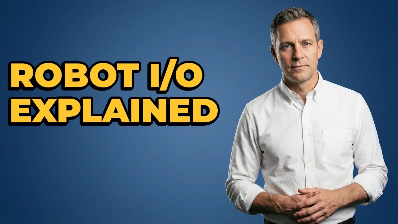 How Do Robots Interact With External Devices Using I/O?