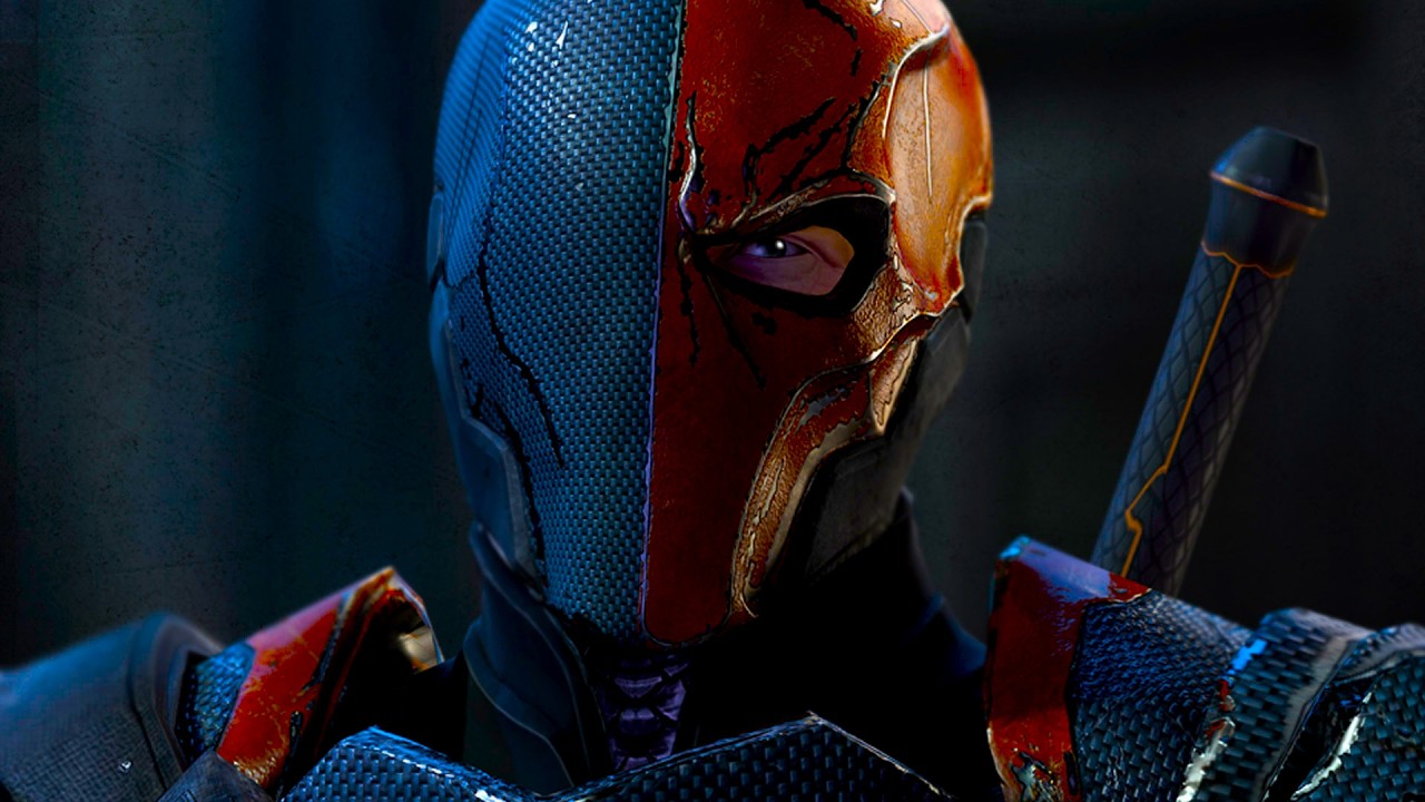 Batman Faces Off Against Deathstroke in an Epic Battle!