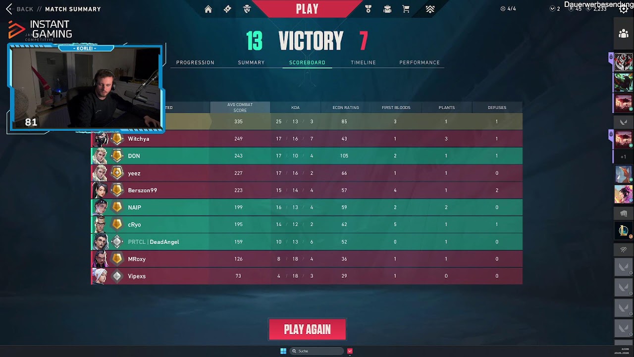 VALORANT RANKED