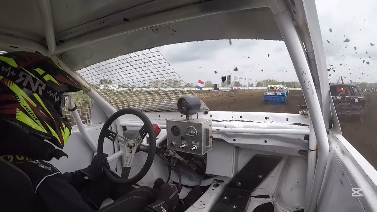 Autocross onboard nk jeugd veulen 2de manche 13-4-25
