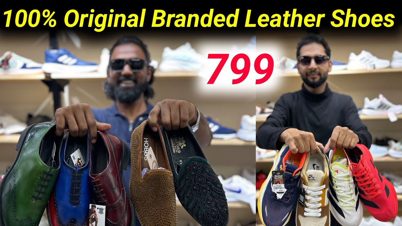 ரூ.799 Original Big Branded Leather Shoes in Chennai | Vimals lifestyle