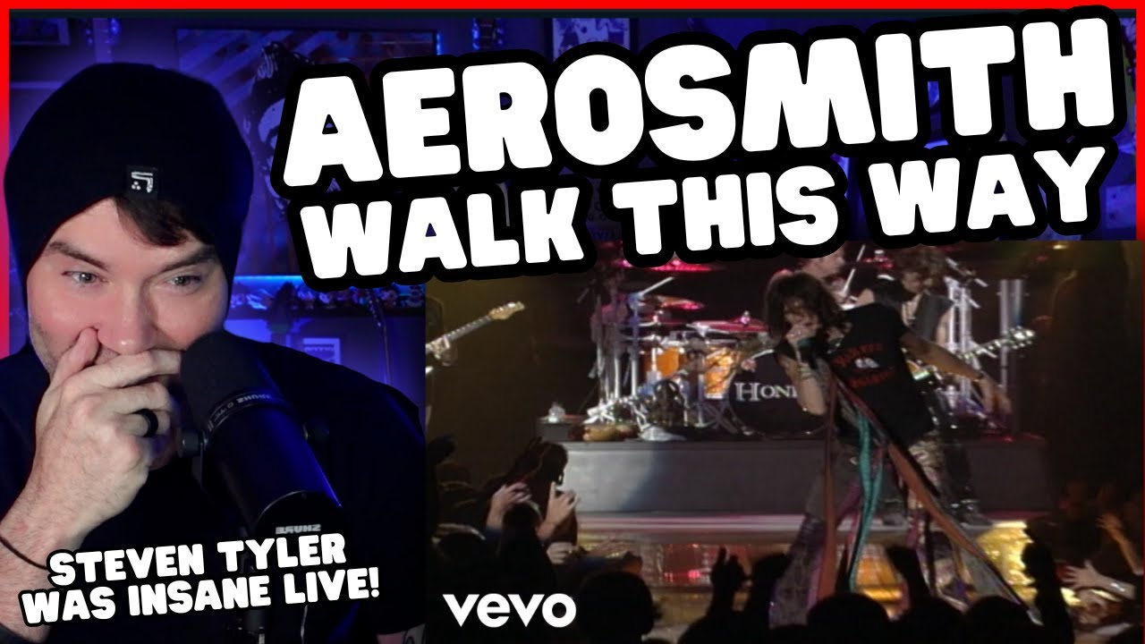 Metal Vocalist FIRST TIME Reaction - Aerosmith - WALK THIS WAY - Live