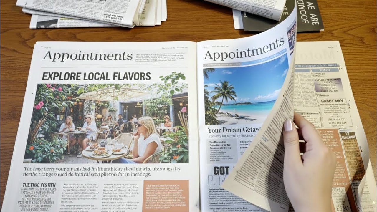 ASMR Newspaper: Flipping 📰 Ripping✂️& Scrunching 🗞️ 