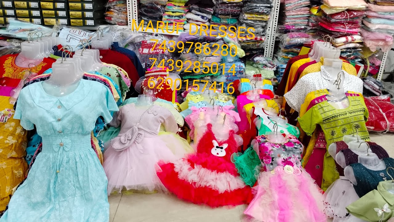 MARUF DRESSES GIRLS FANCY DESIGNS KOLKATA