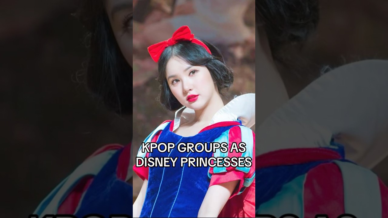 KPOP GROUPS AS DISNEY PRINCESSES