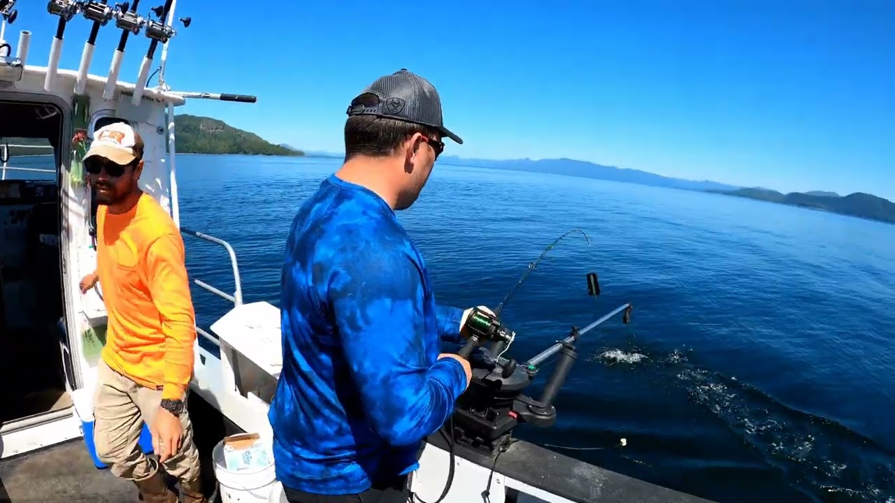 Ketchikan AK fishing for Salmon and Halibut