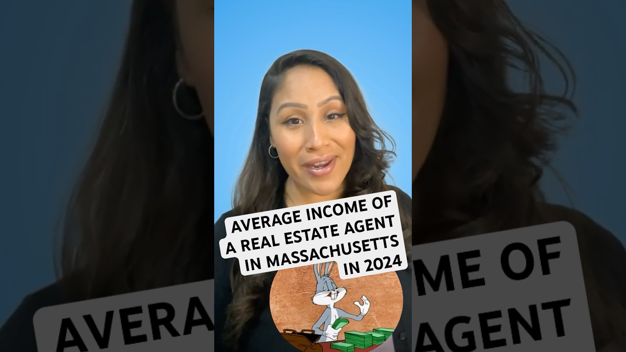 What&rsquo;s the average real estate agent income in Massachusetts? #massachusettsrealestate #careers