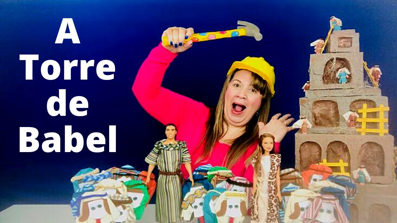 HISTÓRIA INFANTIL: A TORRE DE BABEL - MUITO BLÁ-BLÁ-BLÁ E UMA TREMENDA CONFUSÃO!