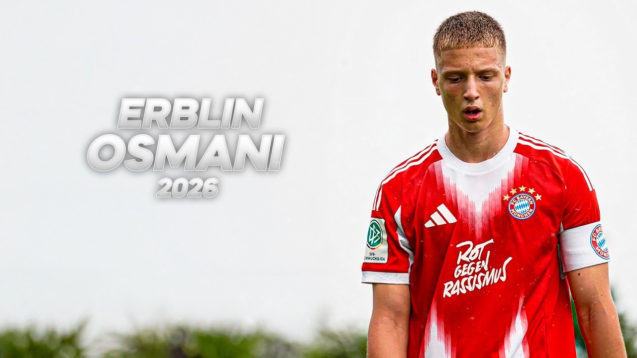 Erblin Osmani - The Future of Bayern München - 2026ᴴᴰ