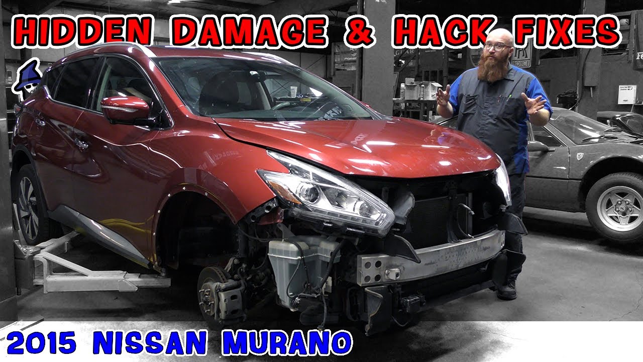 Ещё одна грустная история! Клиент привёз в CAR WIZARD свой Murano 2015 года со скрытыми поврежден...