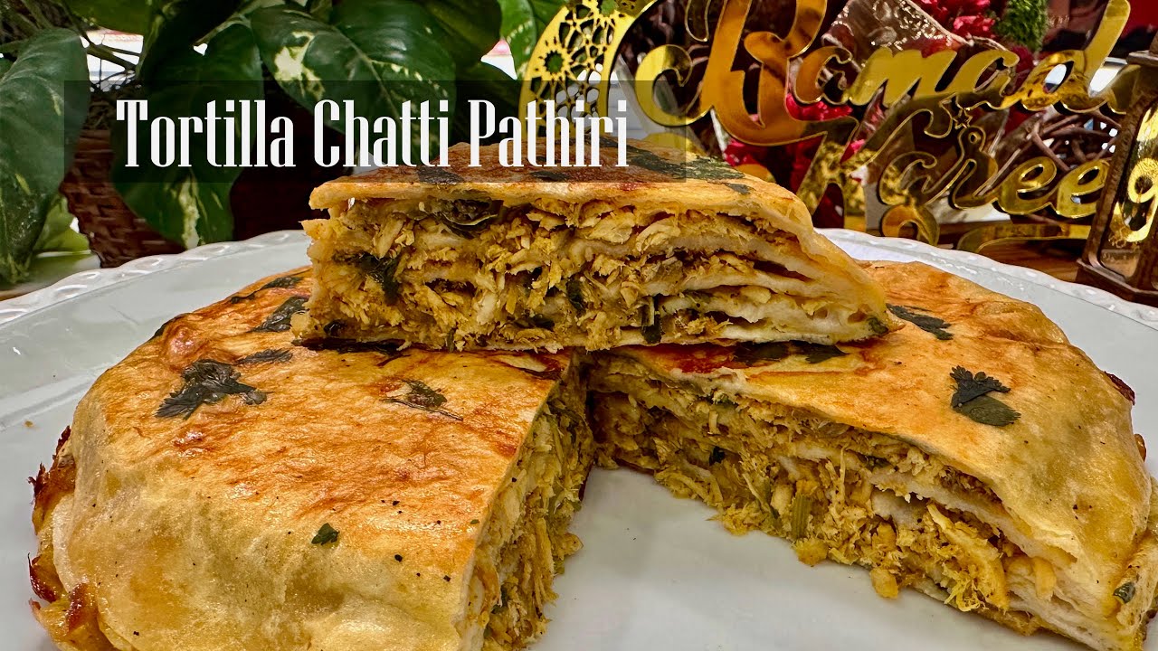 Chatti Pathiri With Tortilla || Easy Malabar Chicken Chatti Pathiri || Iftar Special  Recipe - RKC