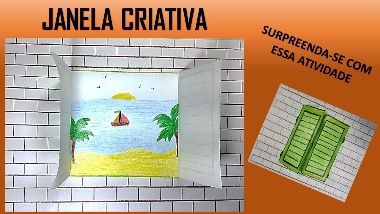 ATIVIDADE DE ARTE - JANELA CRIATIVA - Desenho