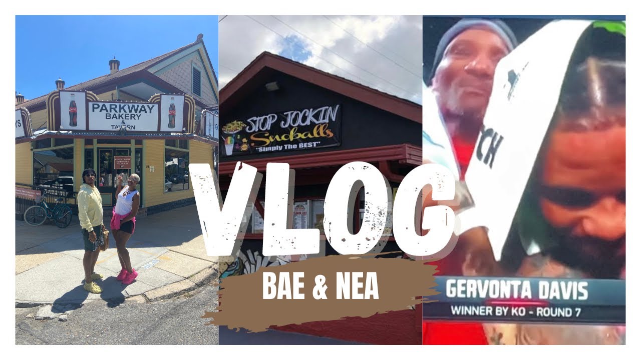 Parkway Bakery & Tavern| Stop Jockin Snowballs| Food Review| Vlog| Bae & Nea