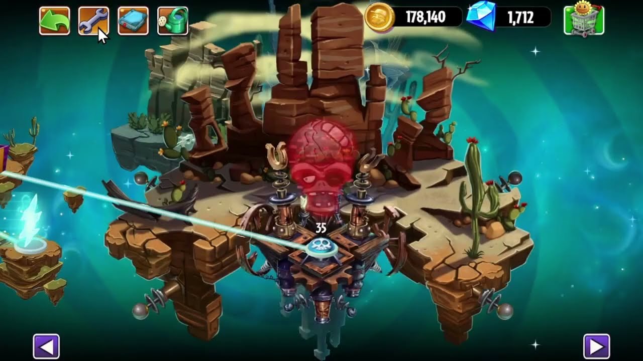 PVZ 2 - Gardenless Wild West Day 35