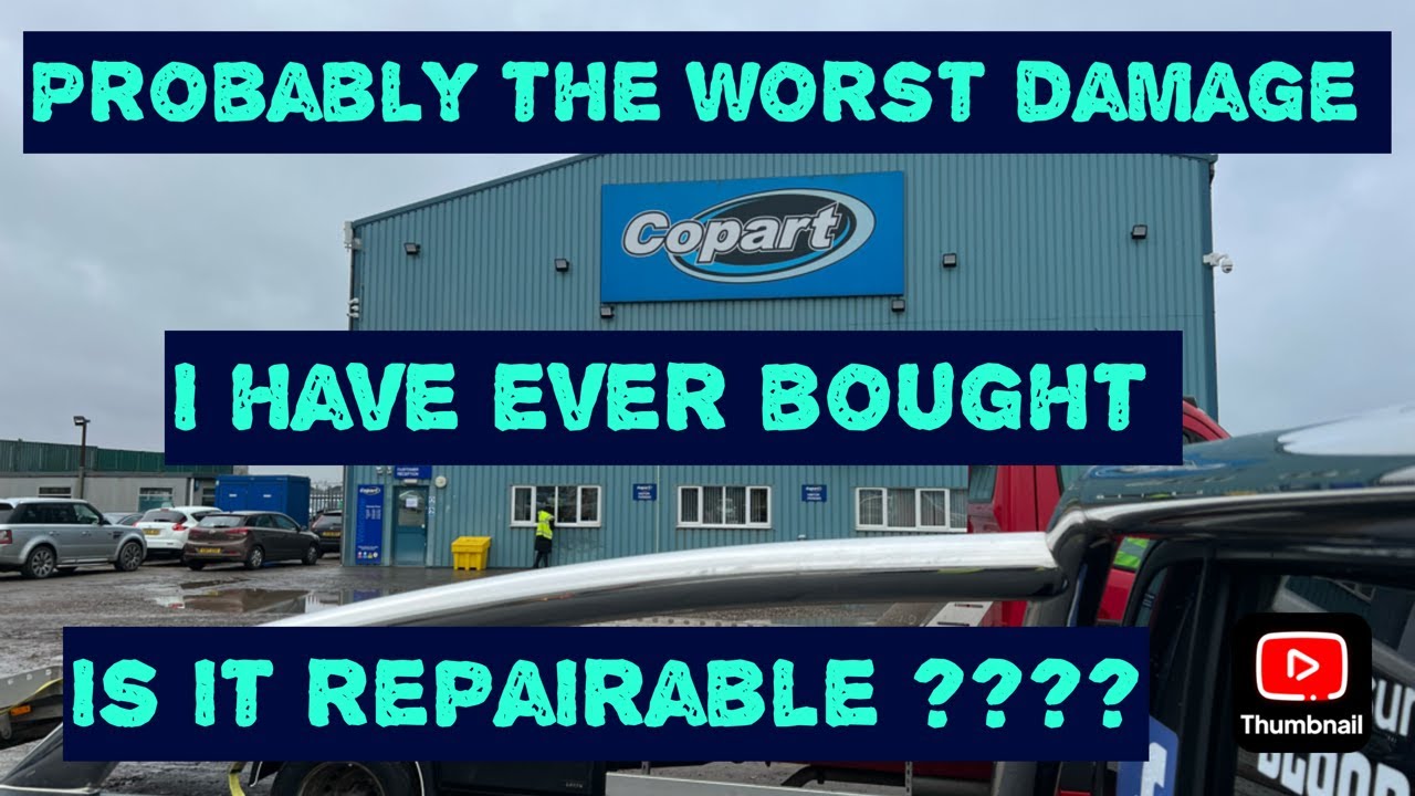 New Project From Copart Probably The Worst Damage Car I Have Ever Bought ????