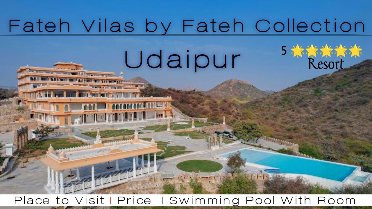 Fateh Vilas by Fateh Collection || Udaipur Resort || Room With Swimming Pool || Resort Tour  || ￼
