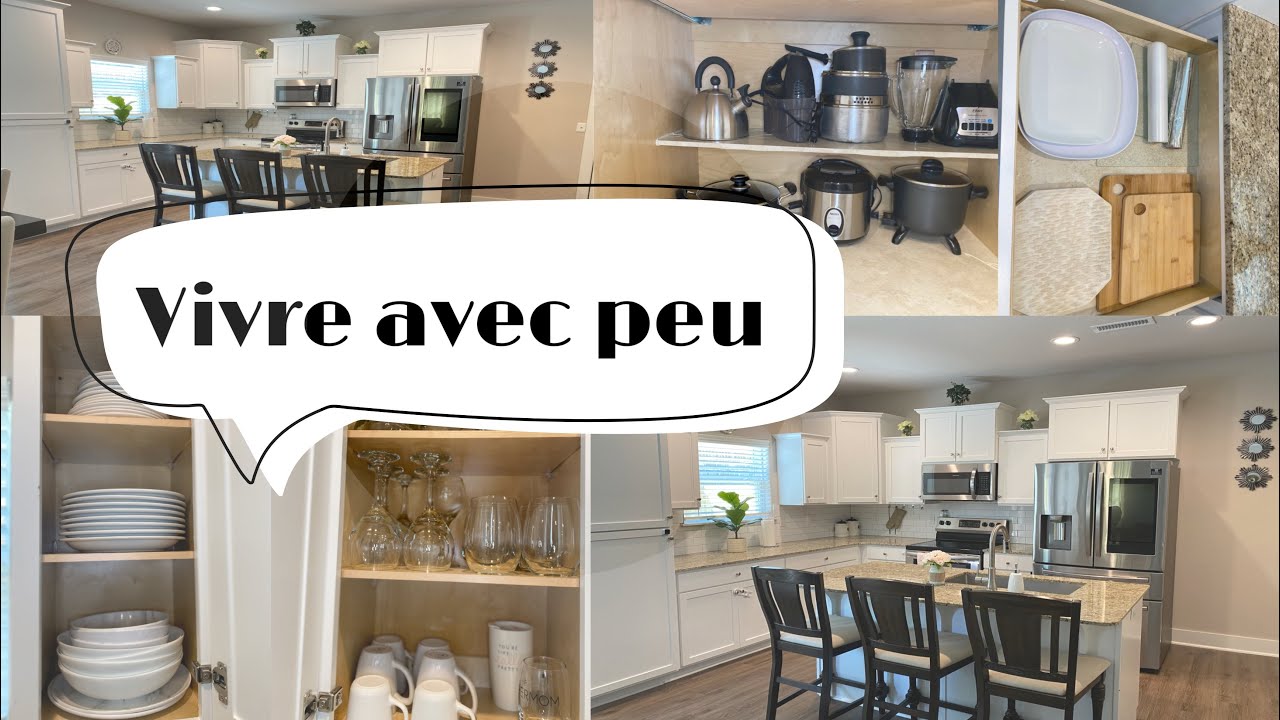 Declutter&Organize kitchen /Gros Tri Désencombrement, Organisation et Rangement Cuisine minimaliste