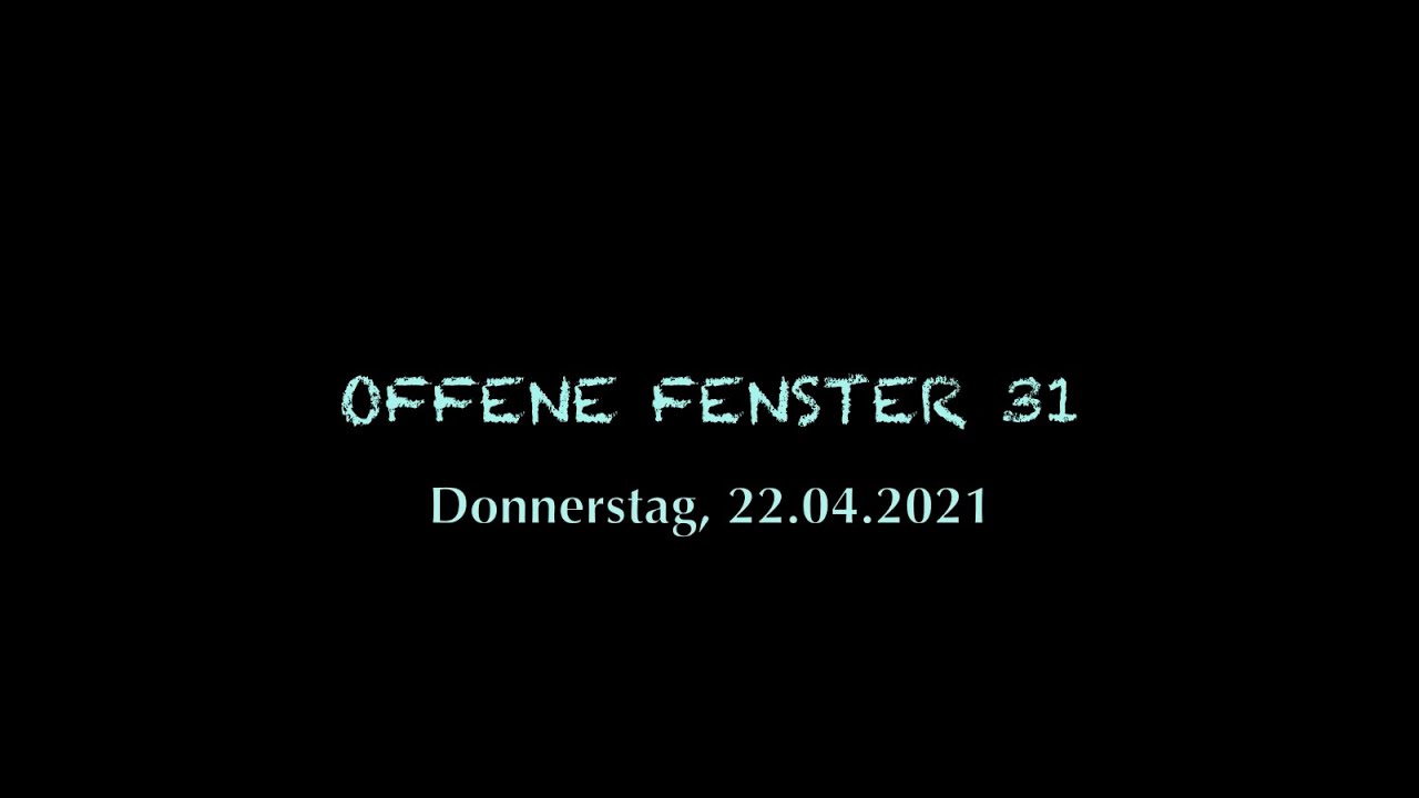 OFFENE FENSTER 31 (complete) - Christian Grosch - free improvisations