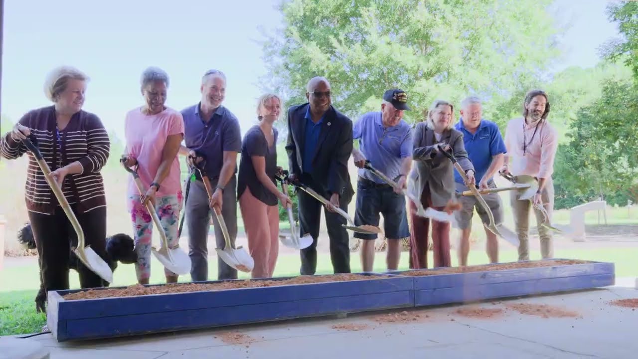 White Deer Park Splashpad Groundbreaking