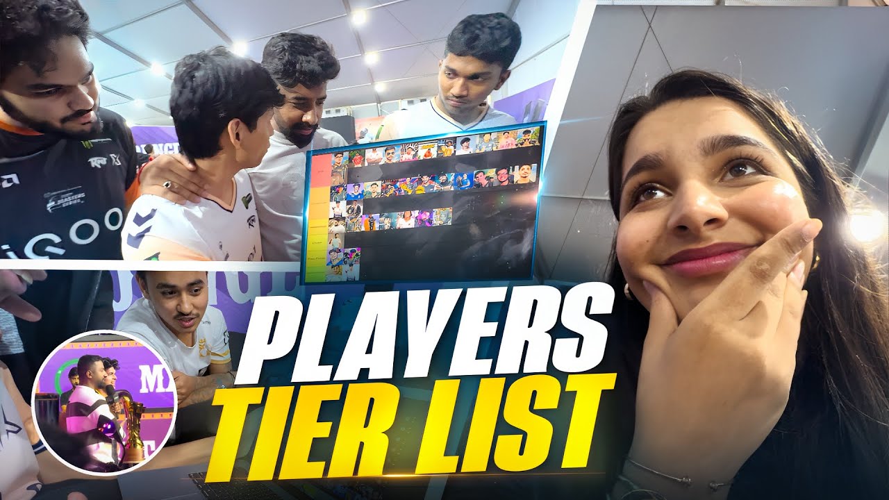 PLAYER TIER LIST CHALLENGE 🤫😎 WHO ARE THE GOATS ? 🐐