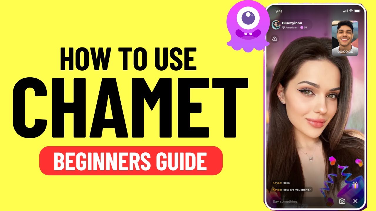 Как использовать приложение Chamet {Android - iPhone}