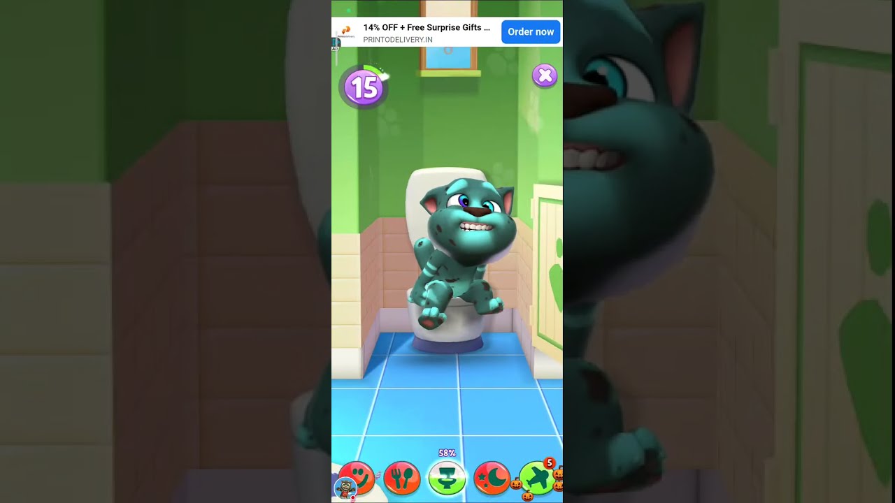 my talking tom 2 live 😹😍