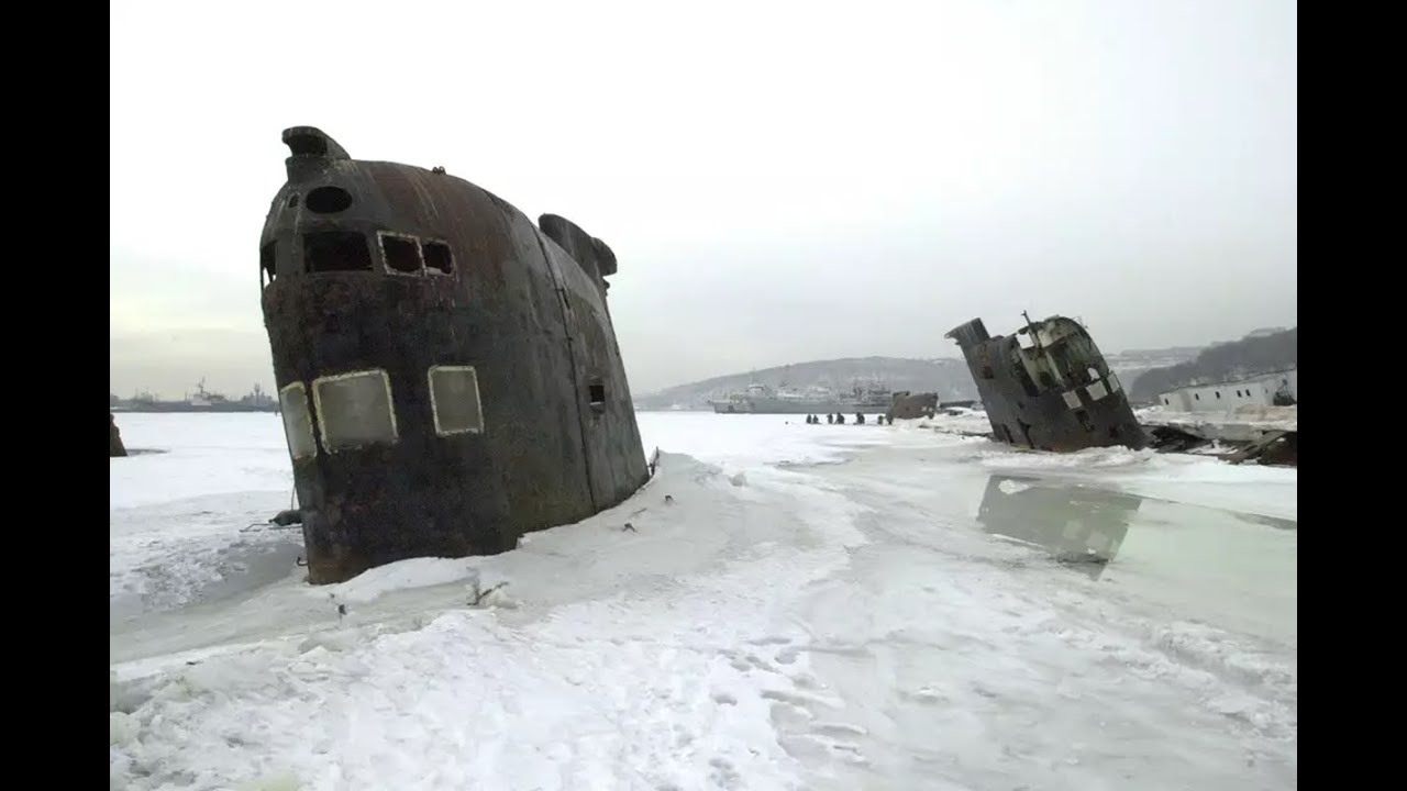 Soviet Submarine Graveyard &ndash; Rotting Remnants of A Proud Fleet